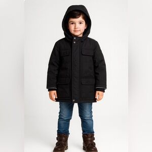 Urban Republic Black Kids Hooded Jacket